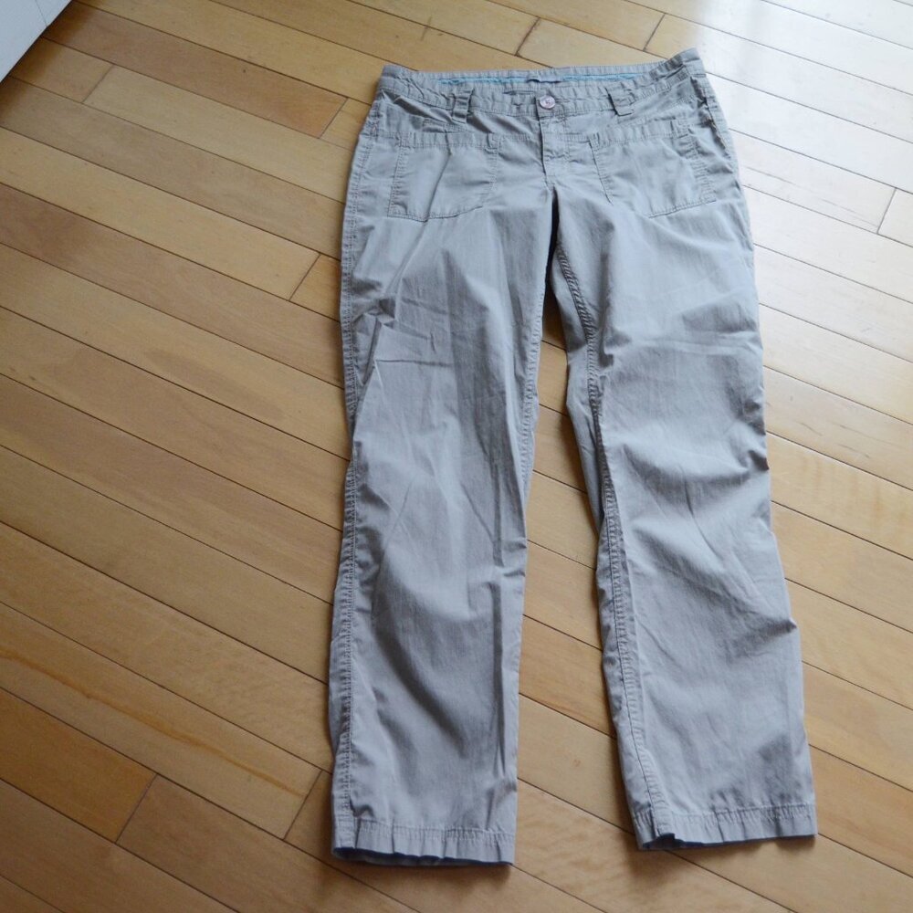 HornyToad Horny Toad Toad & Co Straight Leg Chino Pants Size 8 Beige